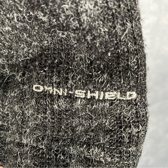 Columbia Omni-Shiled Full Zip Wool Blend Grey Sweater Size Medium Jacket - Picture 3 of 8